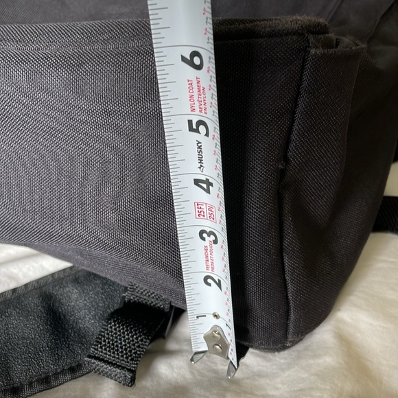 Adidas | Black | Canvas | Messenger Bag | Handle/Adjustable Shoulder Strap - Picture 12 of 16